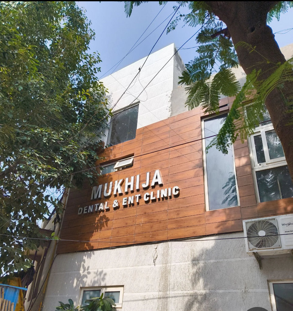 Mukhija Dental clinic signage
