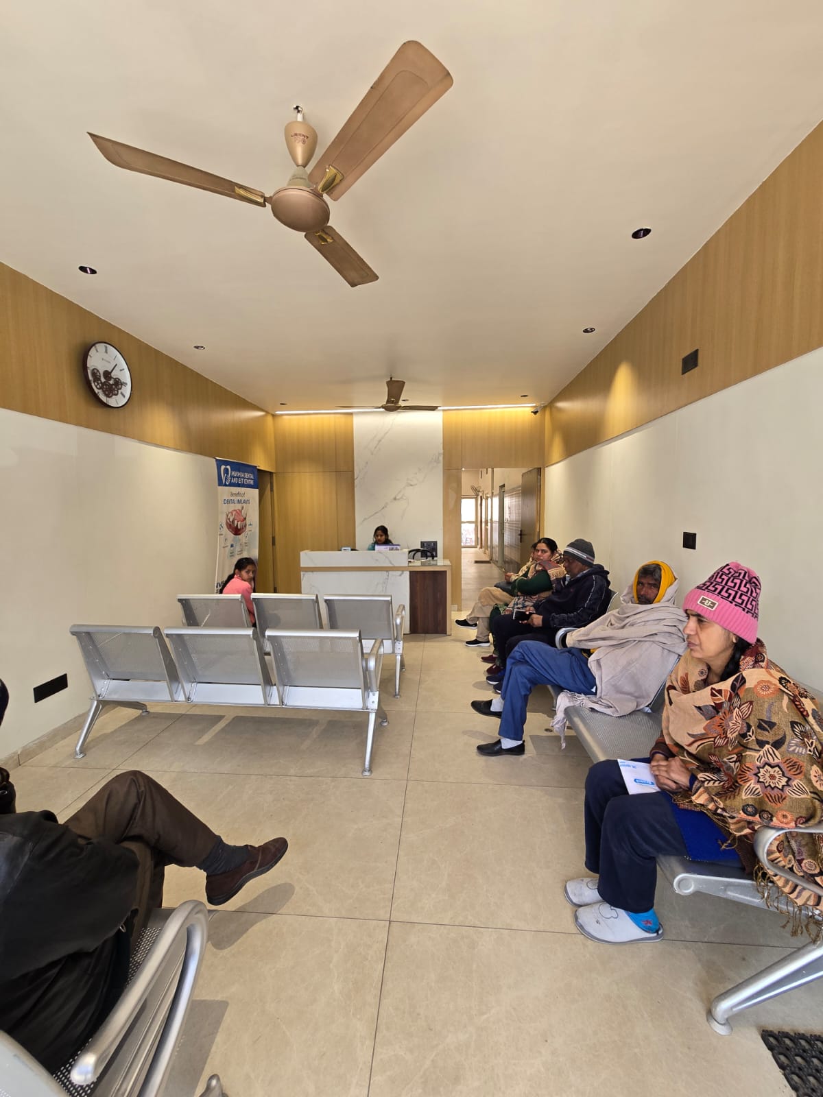Comfortable Waiting & Reception Area