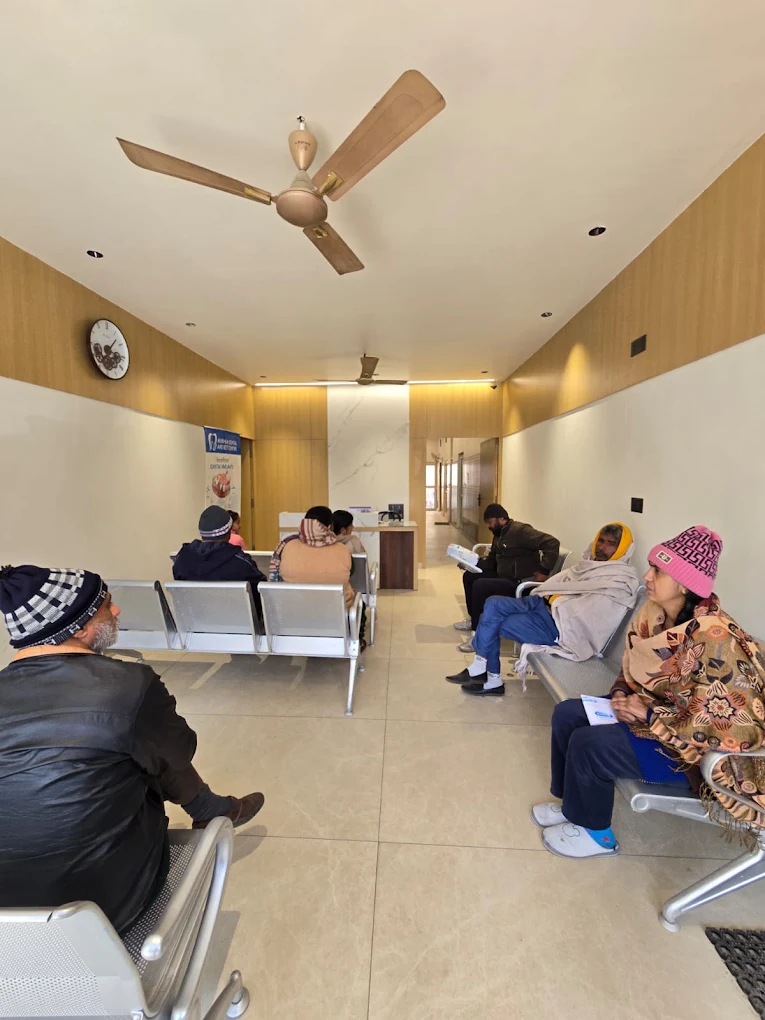 Patient waiting area