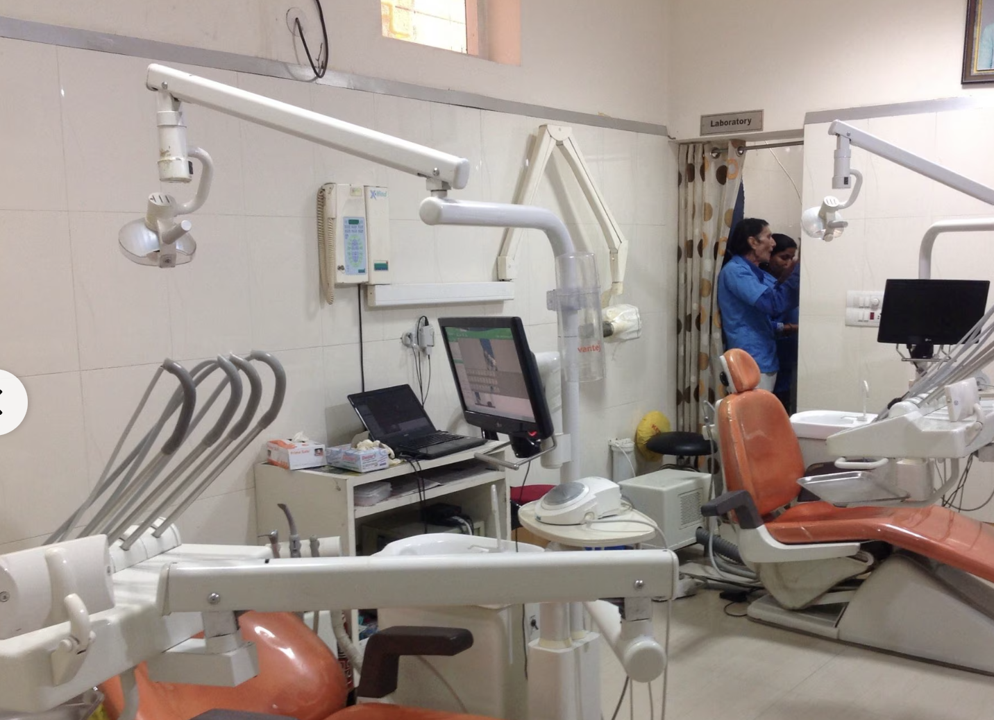 Dental chair and equipment